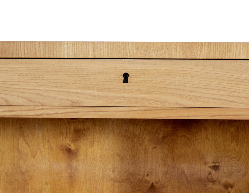 Swedish Mid 20th Century Low Sideboard with Bookcase — image 6