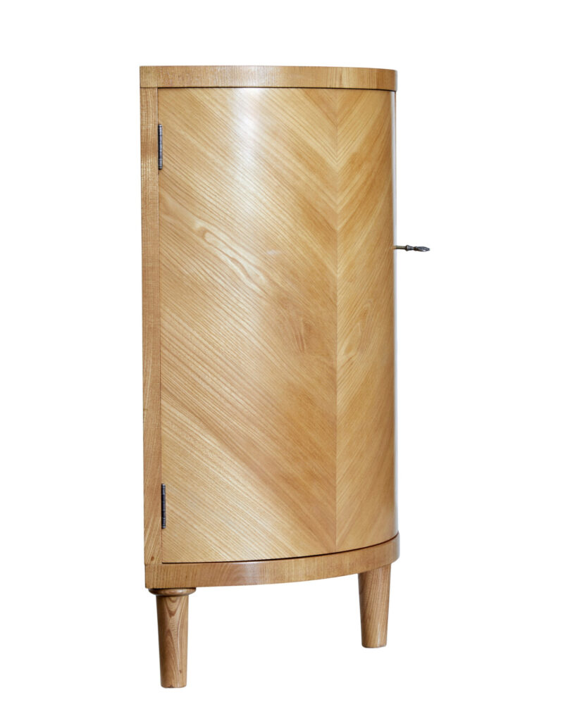 Swedish Mid 20th Century Low Sideboard with Bookcase — image 4