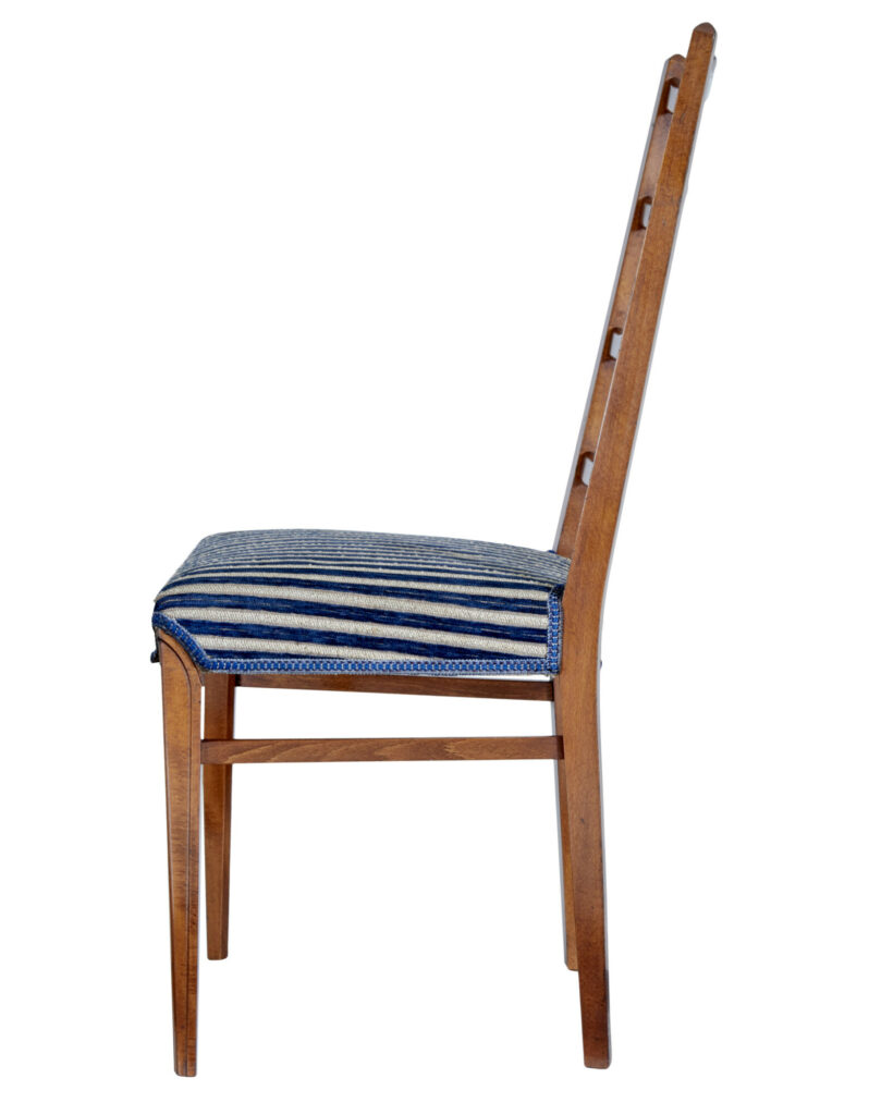 Set of 6 Mid Century Dining Chairs by Alex Hammarlin Flen — image 4