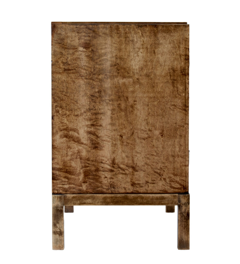 Mid 20th Century Scandinavian Birch Chest of Drawers — image 6