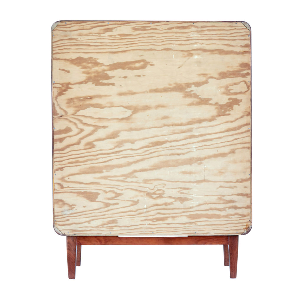 Scandinavian Mid 20th Century Mahogany 6 Drawer Chest — image 5