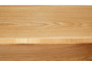 Swedish Mid 20th Century Elm Low Open Bookcase — thumbnail 3
