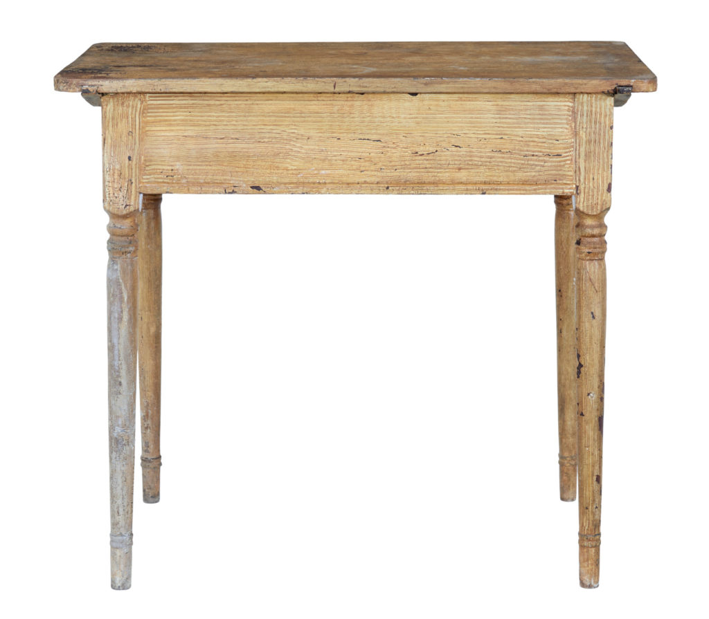 Scandinavian Mid 19th Century Painted Pine Side Table — image 5