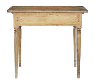 Scandinavian Mid 19th Century Painted Pine Side Table — thumbnail 7