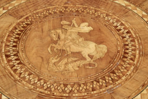 19th Century Italian Inlaid Sorrento Occasional Table — thumbnail 3