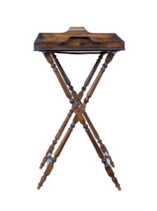 1920's Birch Butlers Tray on Stand — thumbnail 4