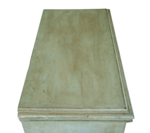 Pair of Swedish 19th Century Painted Green Commodes — thumbnail 3