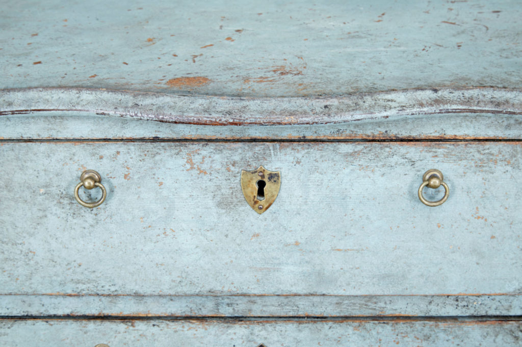 Pair of 19th Century Small Painted Chest of Drawers — image 2