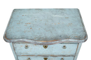 Pair of 19th Century Small Painted Chest of Drawers — thumbnail 4