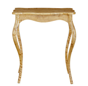 19th Century Shaped Birch Occasional Table — thumbnail 5