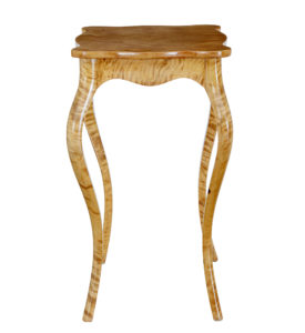 19th Century Shaped Birch Occasional Table — thumbnail 4