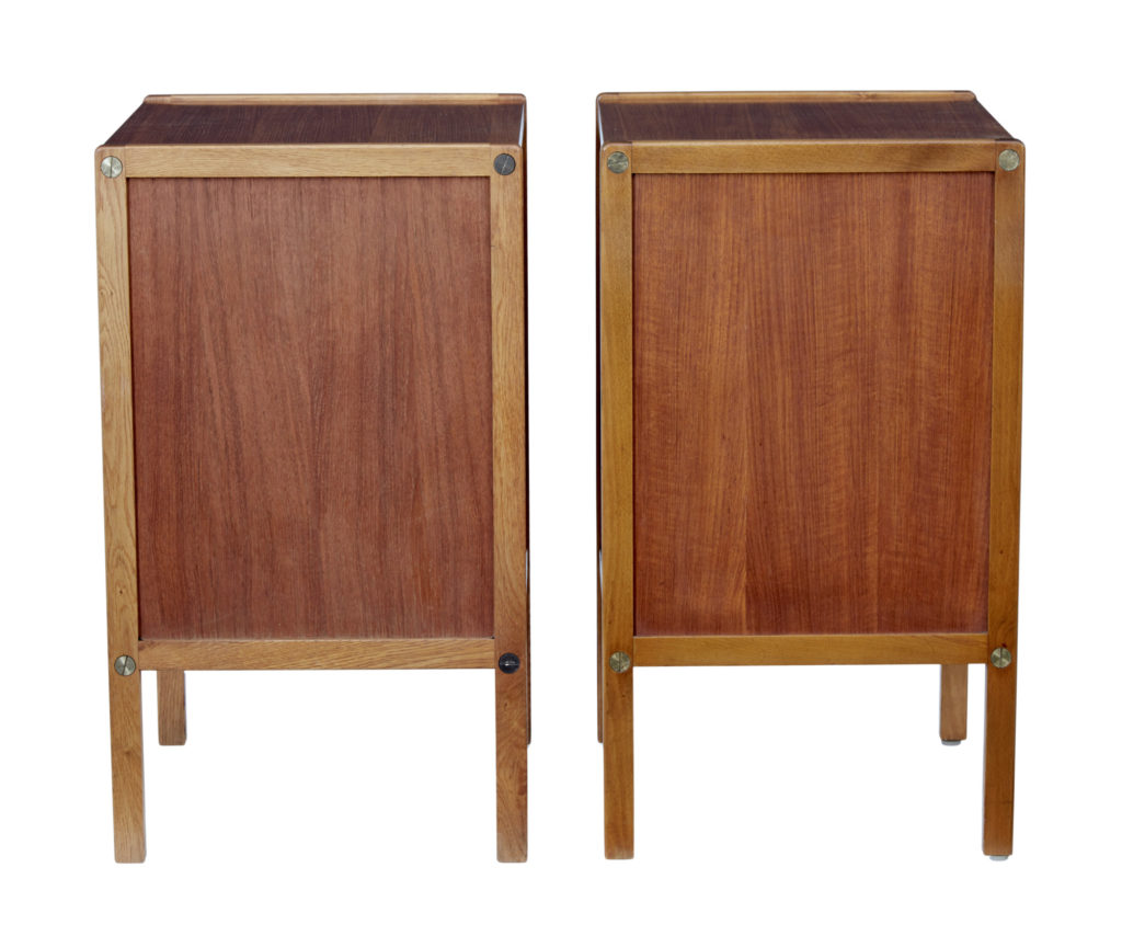 Matched Pair of Mid 20th Century Scandinavian Chests by Bodafors — image 4