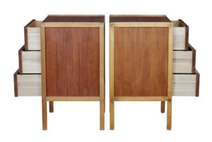 Matched Pair of Mid 20th Century Scandinavian Chests by Bodafors — thumbnail 6