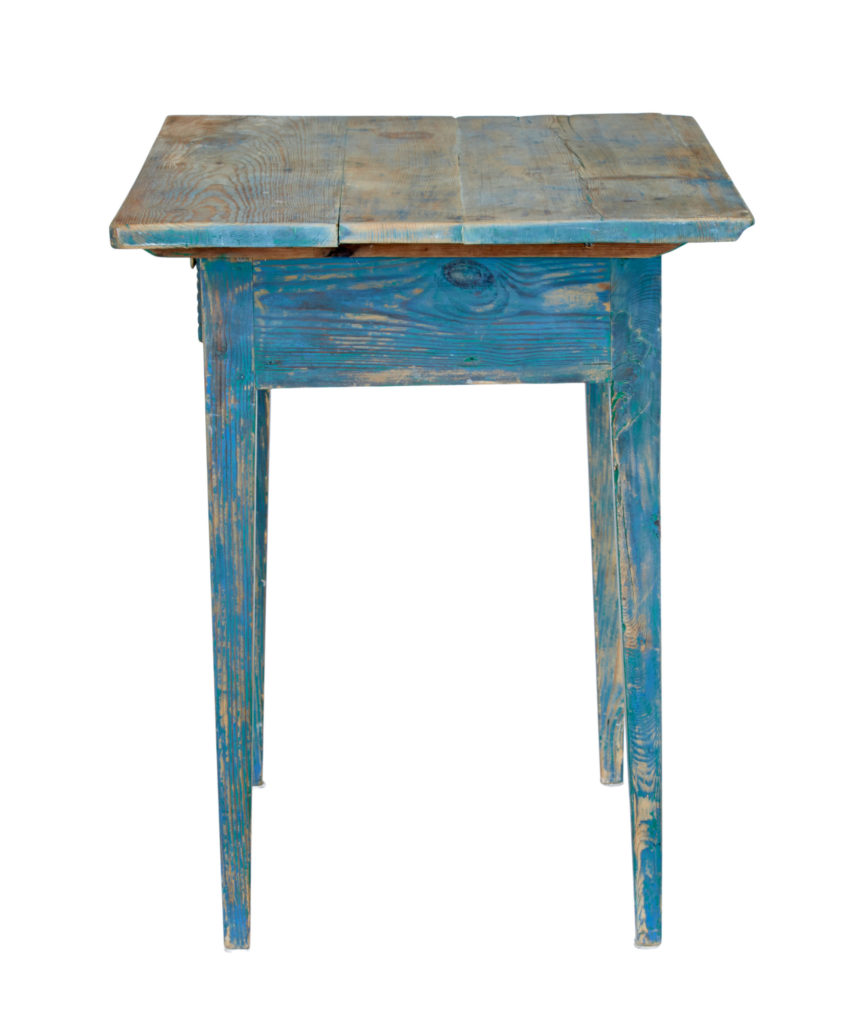 19th Century Scandinavian Painted Side Table — image 6