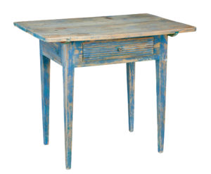 19th Century Scandinavian Painted Side Table — thumbnail 1