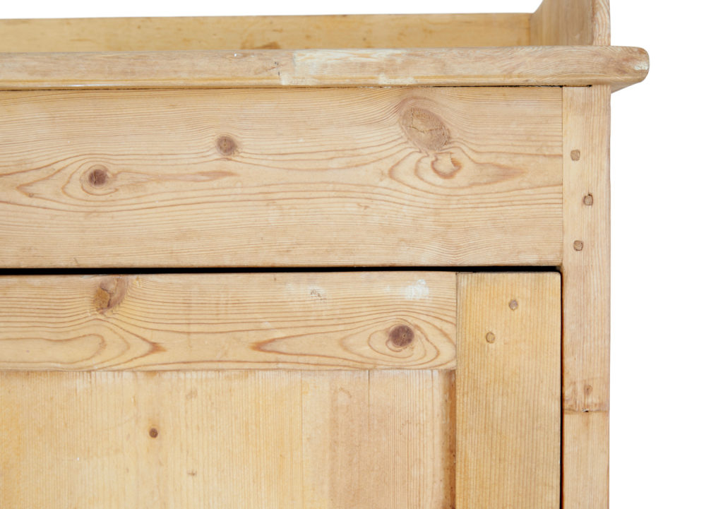 Swedish 19th Century Pine Kitchen Cupboard — image 3