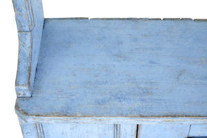 Early 19th Century Swedish Painted Dresser and Rack — thumbnail 4