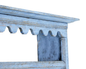Early 19th Century Swedish Painted Dresser and Rack — thumbnail 5