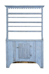 Early 19th Century Swedish Painted Dresser and Rack — thumbnail 10