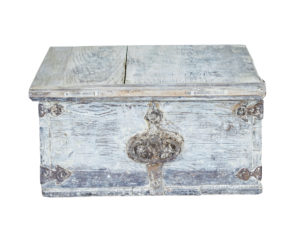 Swedish 18th Century Painted Pine Box — thumbnail 7