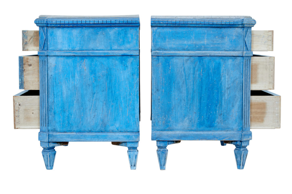 Pair of 19th Century Swedish Painted Commodes — image 8