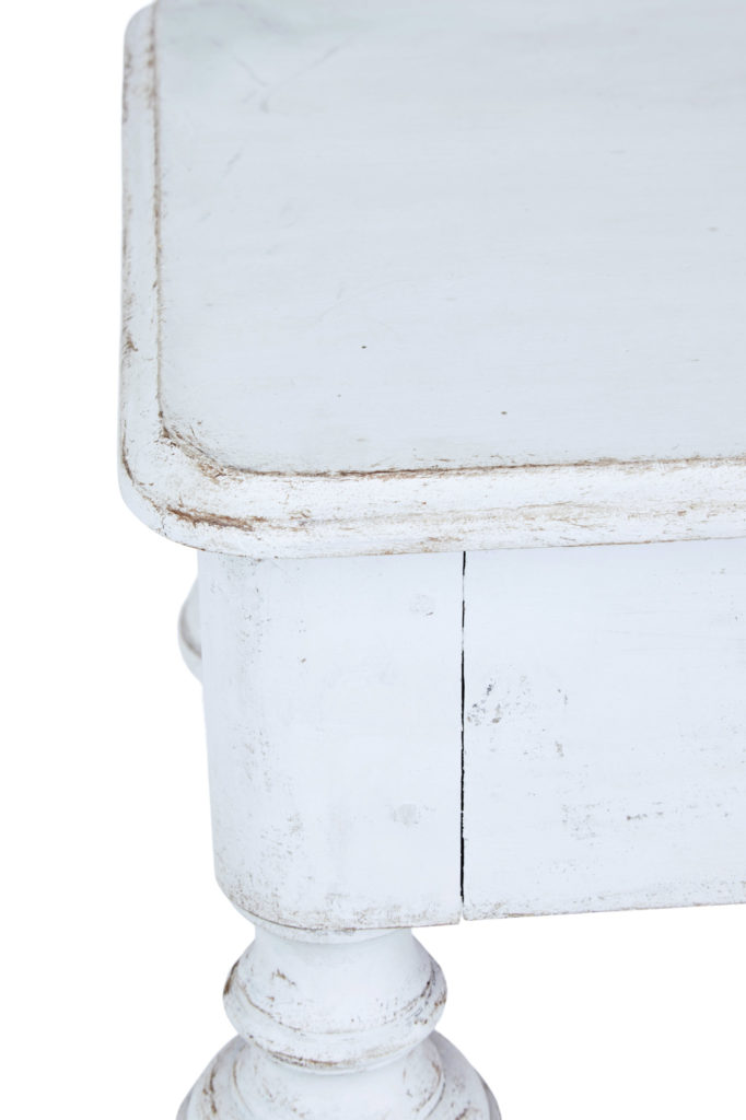 Fine Pair of 19th Century Swedish Painted Pine Console Tables — image 3