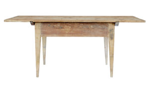 Mid 19th Century Swedish Painted Pine Kitchen Table — thumbnail 6