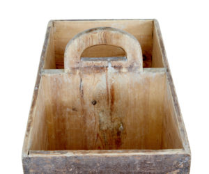 Early 19th Century Swedish Pine Bread Storage Box — thumbnail 3