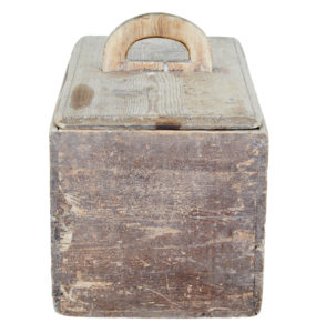 Early 19th Century Swedish Pine Bread Storage Box — thumbnail 5
