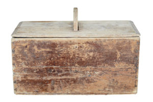 Early 19th Century Swedish Pine Bread Storage Box — thumbnail 7