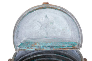 Large Decorative 19th Century Copper Storage Churn — thumbnail 3