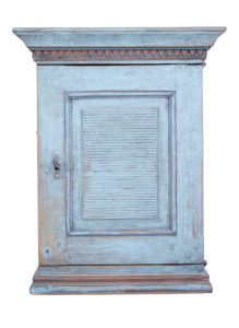 Decorative Small 19th Century Swedish Pine Wall Cupboard — thumbnail 6