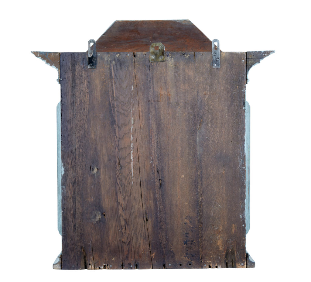 Swedish Painted 19th Century Oak Wall Cabinet — image 6