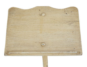 19th Century Painted Oak and Pine Lectern Stand — thumbnail 2