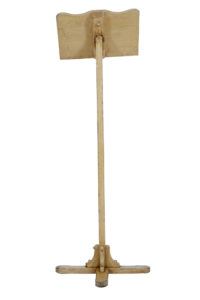 19th Century Painted Oak and Pine Lectern Stand — thumbnail 4