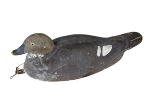 Early 20th Century Ideal Vetter Hand Painted Decoy Duck — thumbnail 1