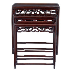 Late 19th Century Oriental Nest of Tables — thumbnail 6
