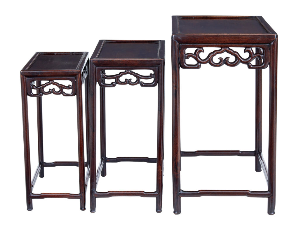 Late 19th Century Oriental Nest of Tables — image 5