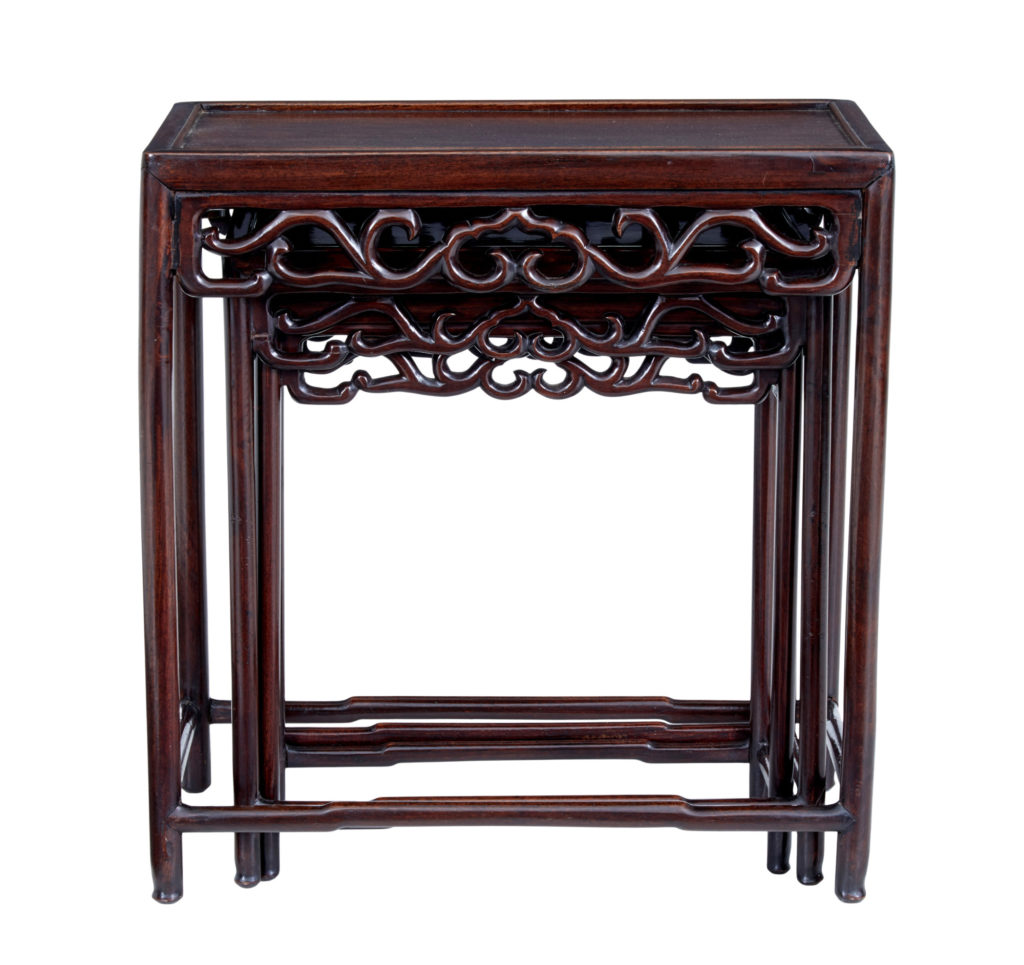 Late 19th Century Oriental Nest of Tables — image 7