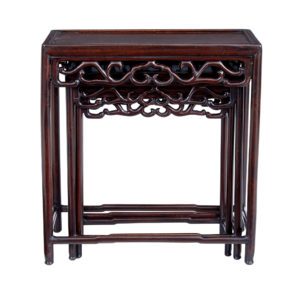 Late 19th Century Oriental Nest of Tables — thumbnail 7