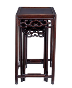 Late 19th Century Oriental Nest of Tables — thumbnail 8