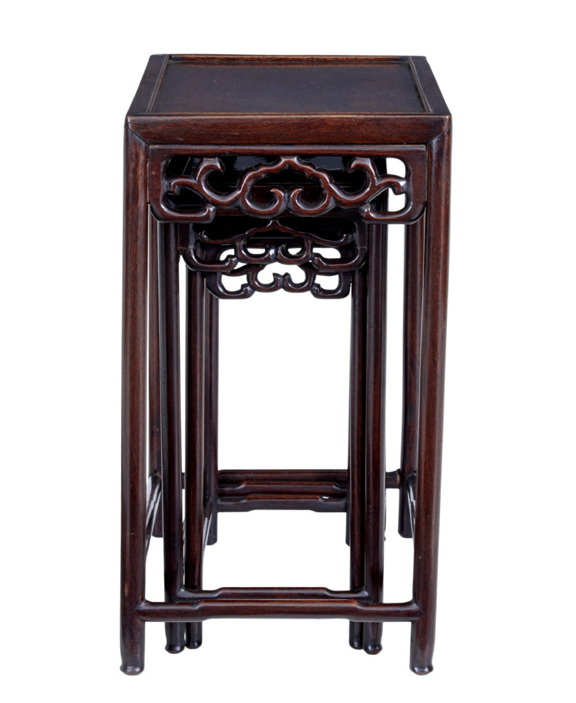 Late 19th Century Oriental Nest of Tables — image 8