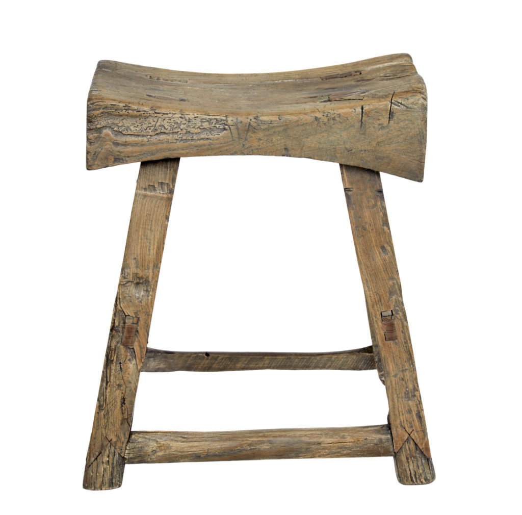 19th Century Chinese Qing Hardwood Stool — image 3