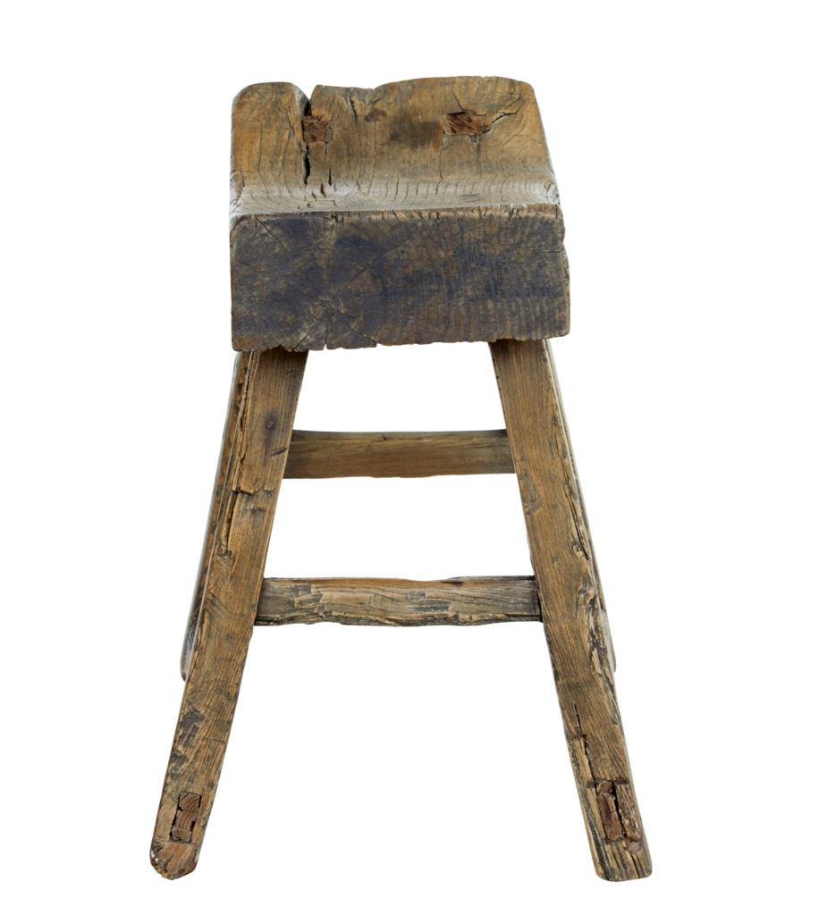 19th Century Chinese Qing Hardwood Stool — image 4