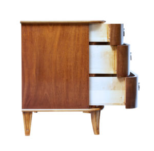 Mid 20th Century Mahogany Chest of Drawers by Svensk Mobelindustri — thumbnail 5