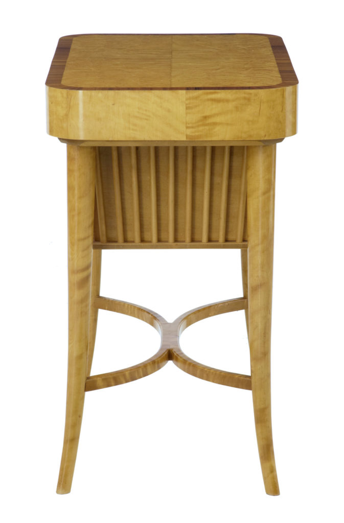 20th Century 1950’s Swedish Birch Sewing Work Table by Bodafors — image 2