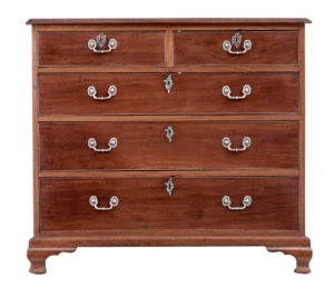Mid 19th Century Mahogany Chest of Drawers — thumbnail 7
