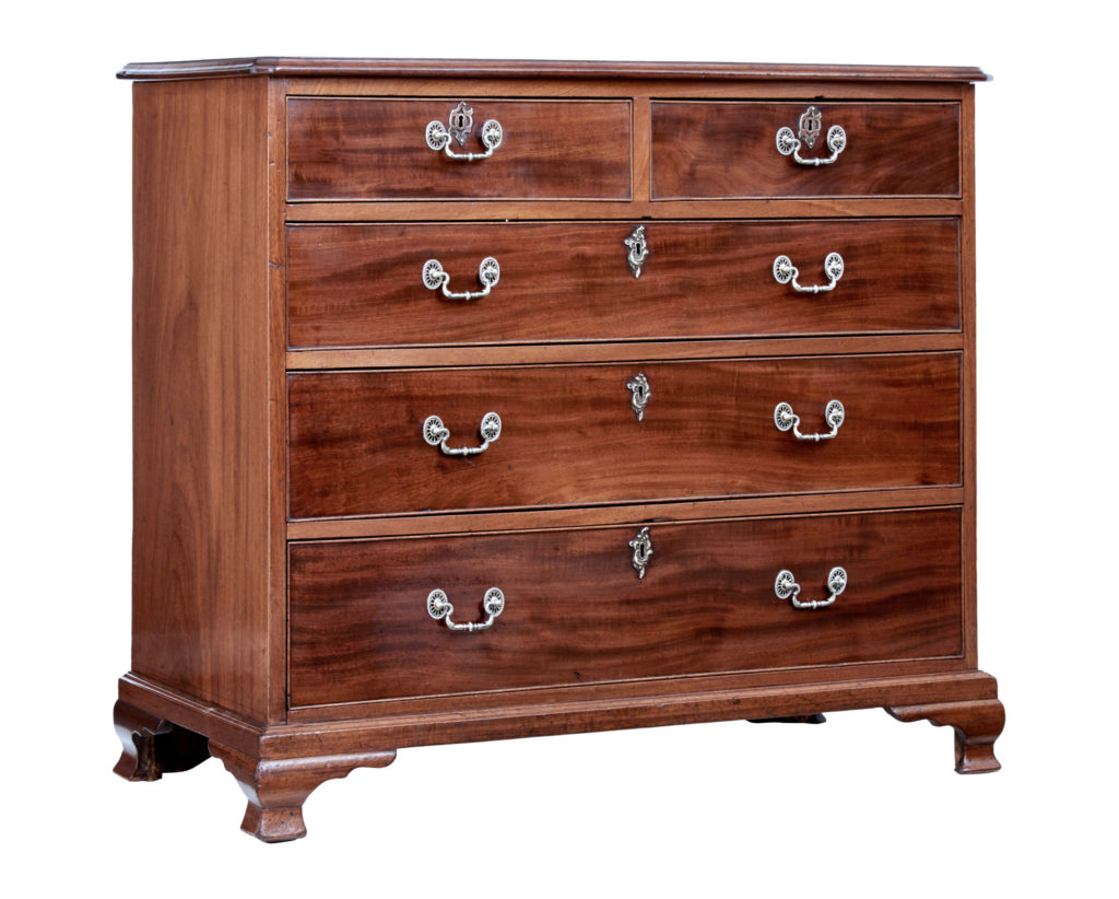 Mid 19th Century Mahogany Chest of Drawers