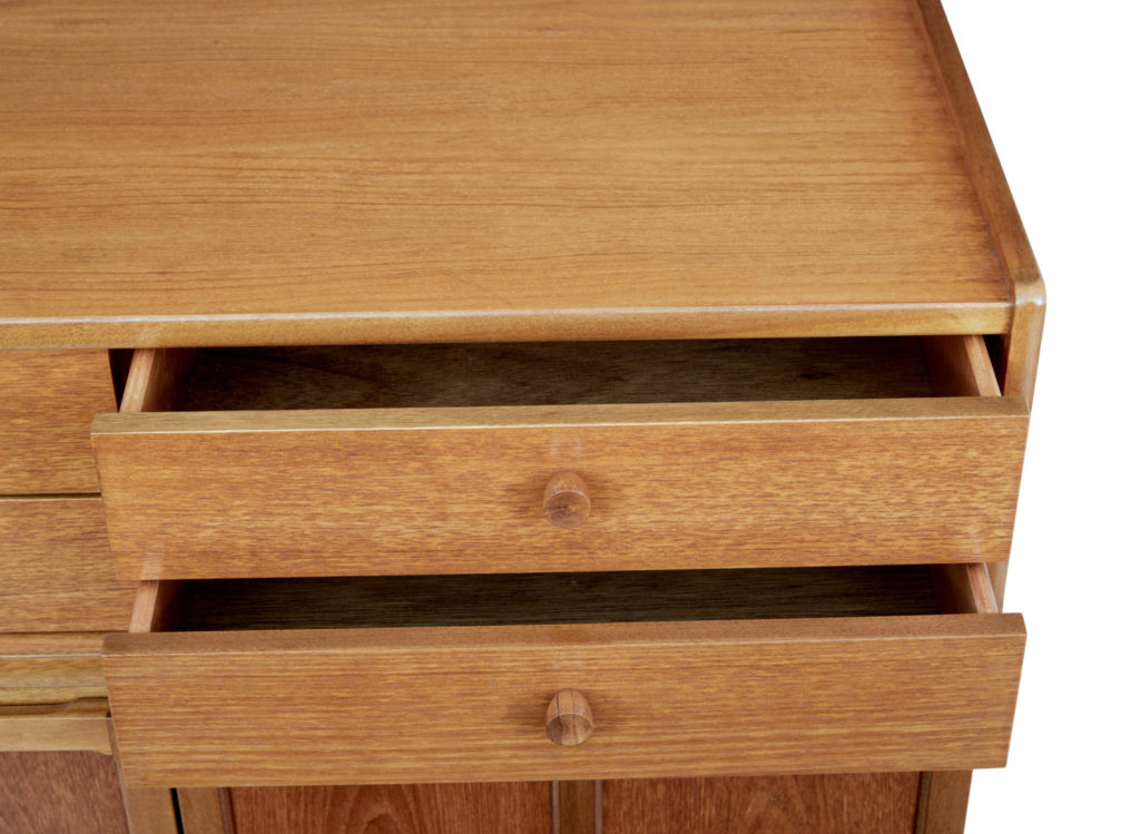 Mid 20th Century Small Teak Sideboard by Nathan Furniture — image 4