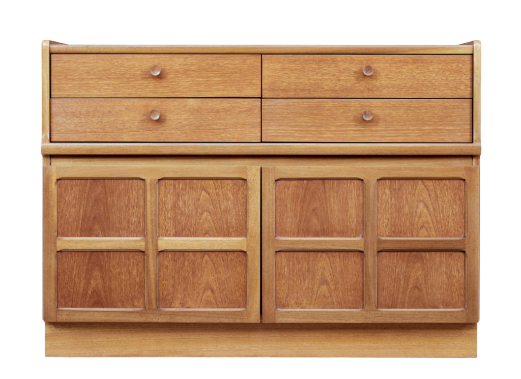 MID 20TH CENTURY SMALL TEAK SIDEBOARD BY NATHAN FURNITURE